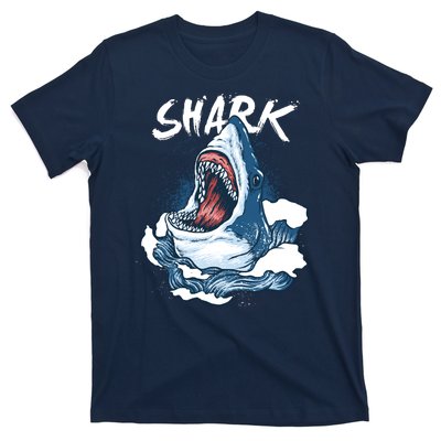 Shark In The Ocean Cool Sharks Week Waves Bite T-Shirt