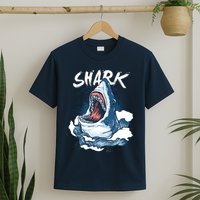 Shark In The Ocean Cool Sharks Week Waves Bite T-Shirt