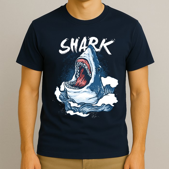 Shark In The Ocean Cool Sharks Week Waves Bite T-Shirt