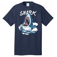 Shark In The Ocean Cool Sharks Week Waves Bite Tall T-Shirt