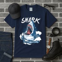 Shark In The Ocean Cool Sharks Week Waves Bite Tall T-Shirt