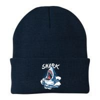 Shark In The Ocean Cool Sharks Week Waves Bite Beanie