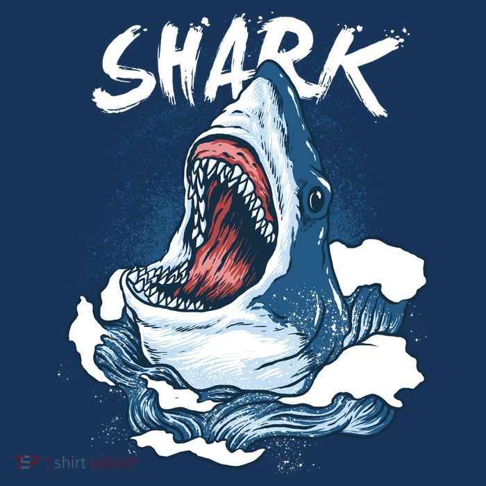 Shark In The Ocean Cool Sharks Week Waves Bite Mesh Reversible Basketball Jersey Tank