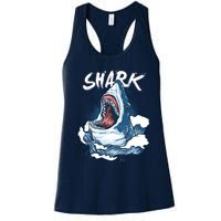 Shark In The Ocean Cool Sharks Week Waves Bite Womens Tank Top