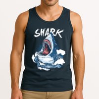Shark In The Ocean Cool Sharks Week Waves Bite Tank Top