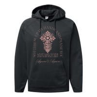 So I Throw Up My Hands B.R.A.N.D.O.N Lake And Praise You Performance Fleece Hoodie