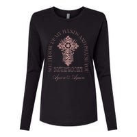 So I Throw Up My Hands B.R.A.N.D.O.N Lake And Praise You Womens Cotton Relaxed Long Sleeve T-Shirt