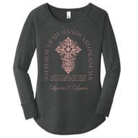 So I Throw Up My Hands B.R.A.N.D.O.N Lake And Praise You Women's Perfect Tri Tunic Long Sleeve Shirt