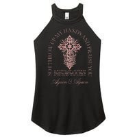 So I Throw Up My Hands B.R.A.N.D.O.N Lake And Praise You Women's Perfect Tri Rocker Tank