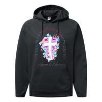 So I Throw Up My Hands B.R.A.N.D.O.N Lake And Praise You Performance Fleece Hoodie