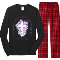 So I Throw Up My Hands B.R.A.N.D.O.N Lake And Praise You Long Sleeve Pajama Set