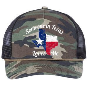 Someone In Texas Loves Me Retro Rope Trucker Hat Cap