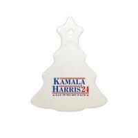 Say It To My Face Funny Kamala Harris 2024 Ceramic Tree Ornament