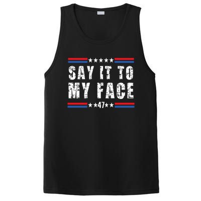 Say It To My Face Kamala Harris 2024 PosiCharge Competitor Tank