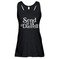 Send it to Darrell Send it to Daryl Funny Drama Vintage Ladies Essential Flowy Tank