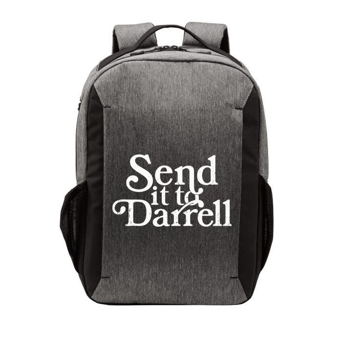 Send it to Darrell Send it to Daryl Funny Drama Vintage Vector Backpack