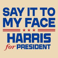 Say It To My Face Kamala Harris 24 Drawstring Bag
