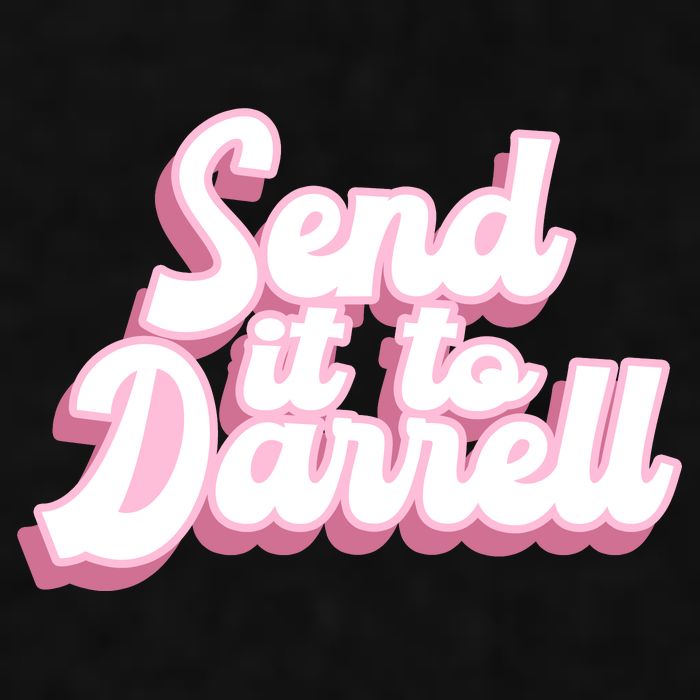 Send It To Darrell Ladies PosiCharge Tri-Blend Wicking Tank