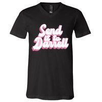 Send It To Darrell V-Neck T-Shirt