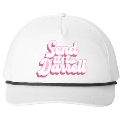 Send It To Darrell Snapback Five-Panel Rope Hat