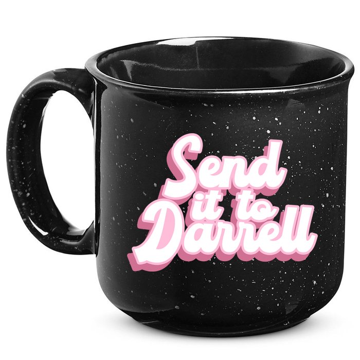Send It To Darrell 15oz Campfire Ceramic Mug