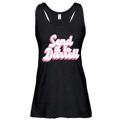 Send It To Darrell Ladies Essential Flowy Tank