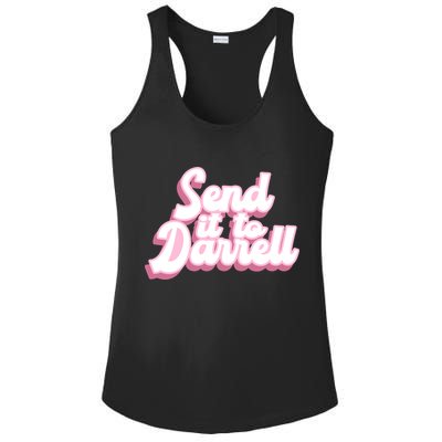 Send It To Darrell Ladies PosiCharge Competitor Racerback Tank