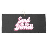 Send It To Darrell Large Microfiber Waffle Golf Towel