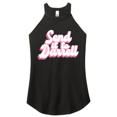 Send It To Darrell Women's Perfect Tri Rocker Tank