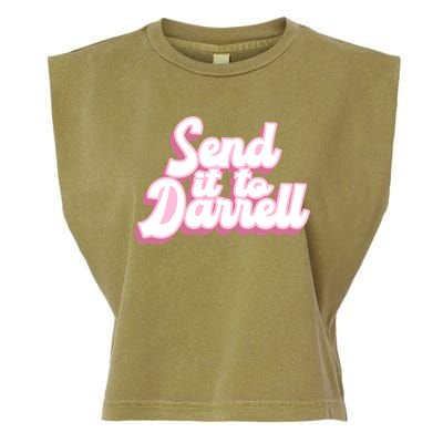 Send It To Darrell Garment-Dyed Women's Muscle Tee