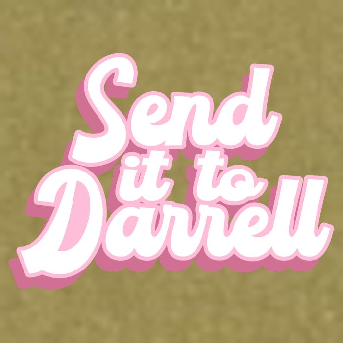 Send It To Darrell Garment-Dyed Women's Muscle Tee