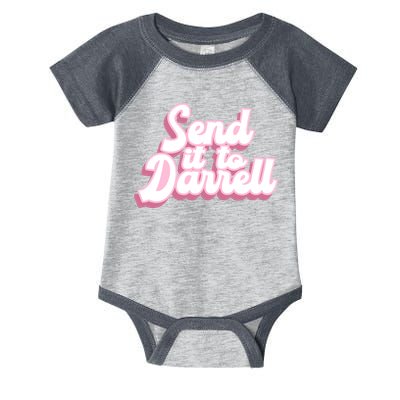 Send It To Darrell Infant Baby Jersey Bodysuit