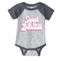 Send It To Darrell Infant Baby Jersey Bodysuit