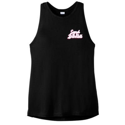 Send It To Darrell Ladies PosiCharge Tri-Blend Wicking Tank