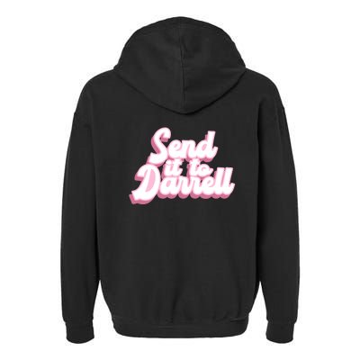 Send It To Darrell Garment-Dyed Fleece Hoodie