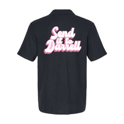 Send It To Darrell Softstyle Adult Sport Polo