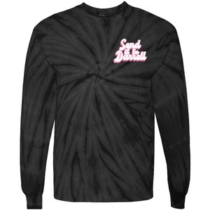 Send It To Darrell Tie-Dye Long Sleeve Shirt