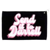 Send It To Darrell Grommeted Golf Towel