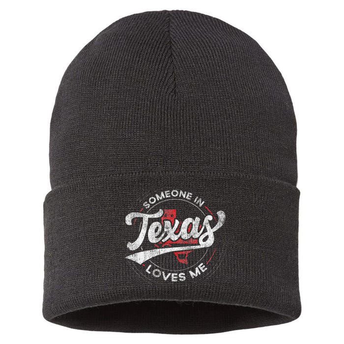 Someone In Texas Loves Me Texas Sustainable Knit Beanie