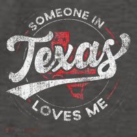 Someone In Texas Loves Me Texas Vector Backpack