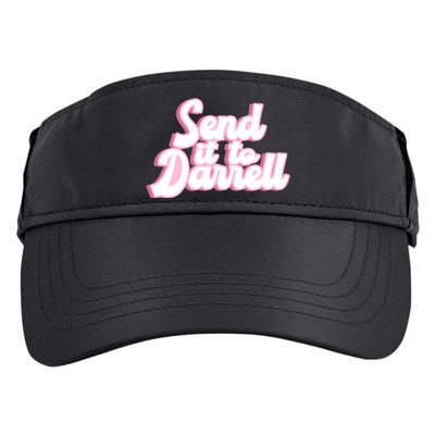 Send It To Darrell Adult Drive Performance Visor