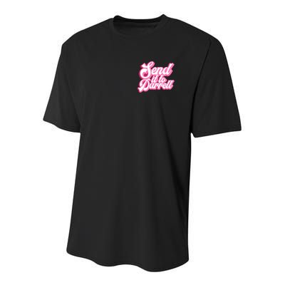 Send It To Darrell Youth Performance Sprint T-Shirt