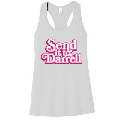 Send It To Darrell Women's Racerback Tank