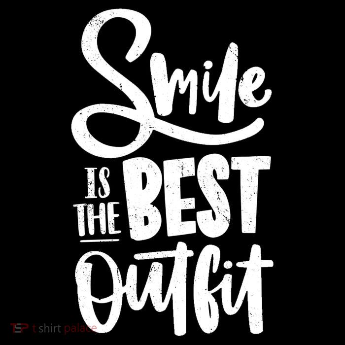 Smile Is The Best Outfit Cute Gift Premium T-Shirt