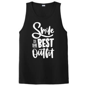 Smile Is The Best Outfit Cute Gift PosiCharge Competitor Tank