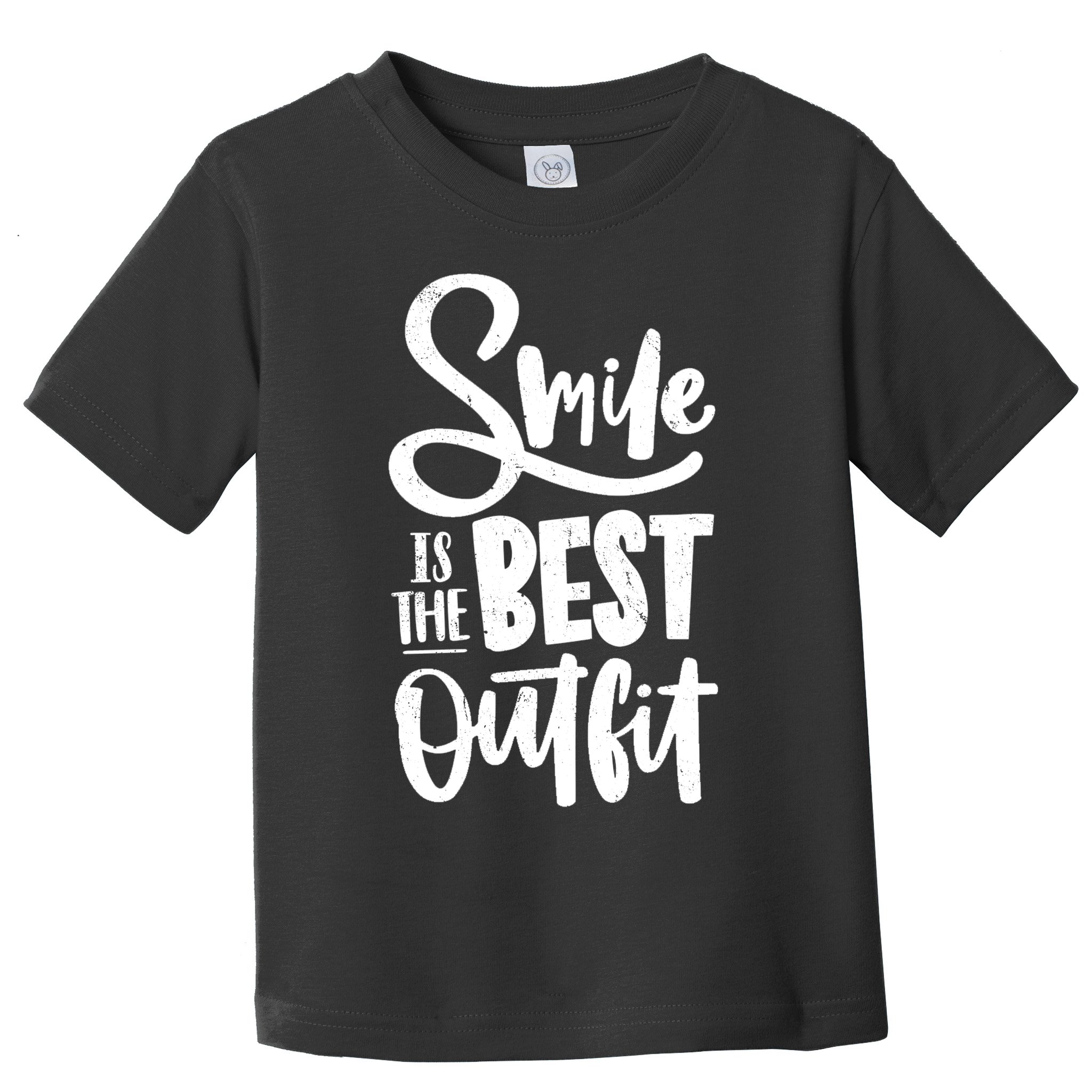 Smile Is The Best Outfit Cute Gift Toddler T-Shirt