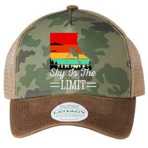 Sky Is The Limited Rock Climbing Legacy Tie Dye Trucker Hat