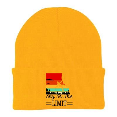 Sky Is The Limited Rock Climbing Knit Cap Winter Beanie