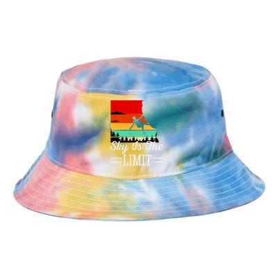 Sky Is The Limited Rock Climbing Tie Dye Newport Bucket Hat