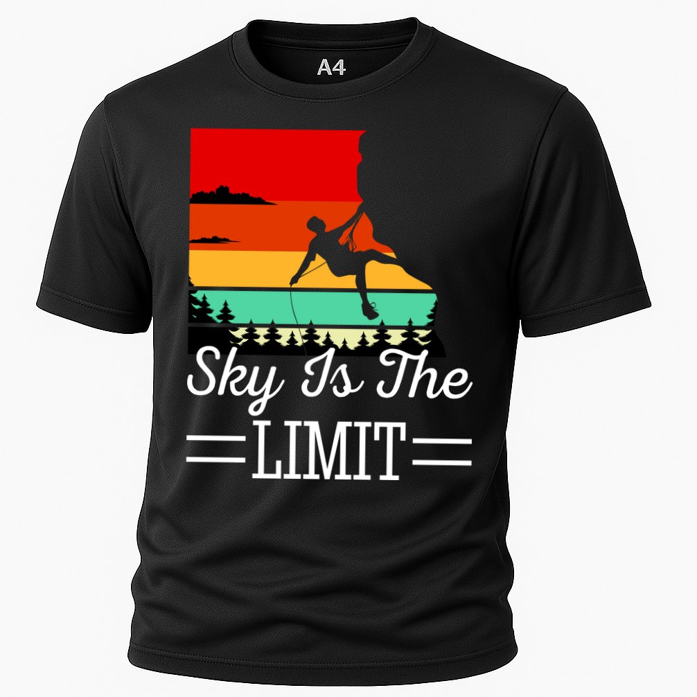 Sky Is The Limited Rock Climbing Cooling Performance Crew T-Shirt